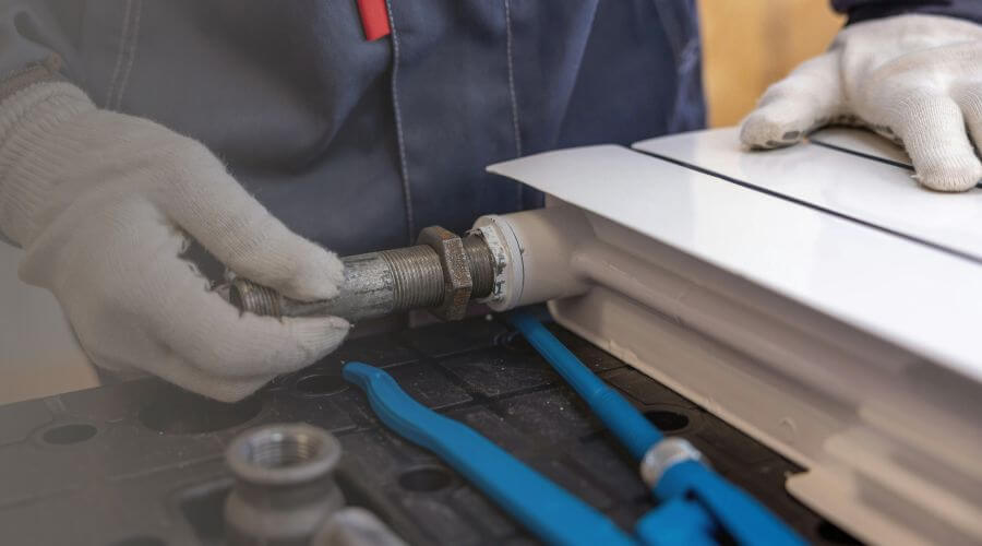 Professional water heater repair services in Longdale, OK